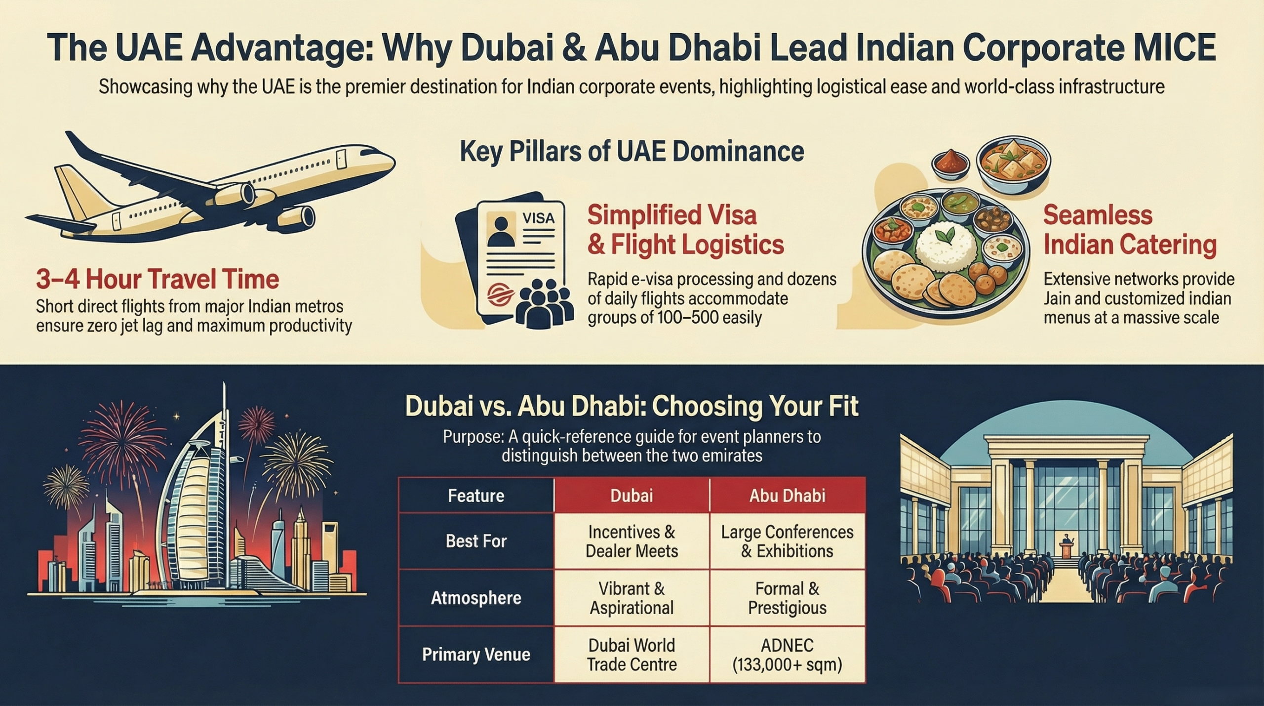 UAE Advantage for Indian MICE
