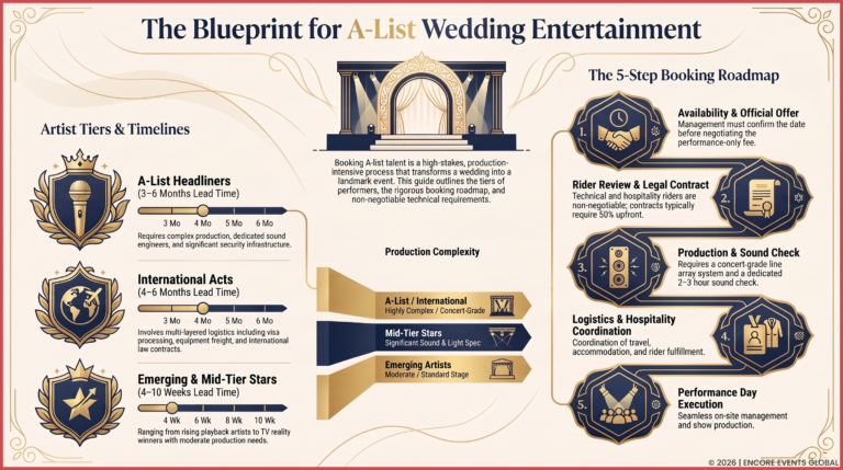 Booking A-List Bollywood Performers and International Symphony Bands