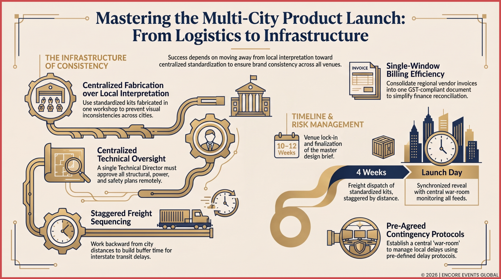 Mastering the multi city product launch